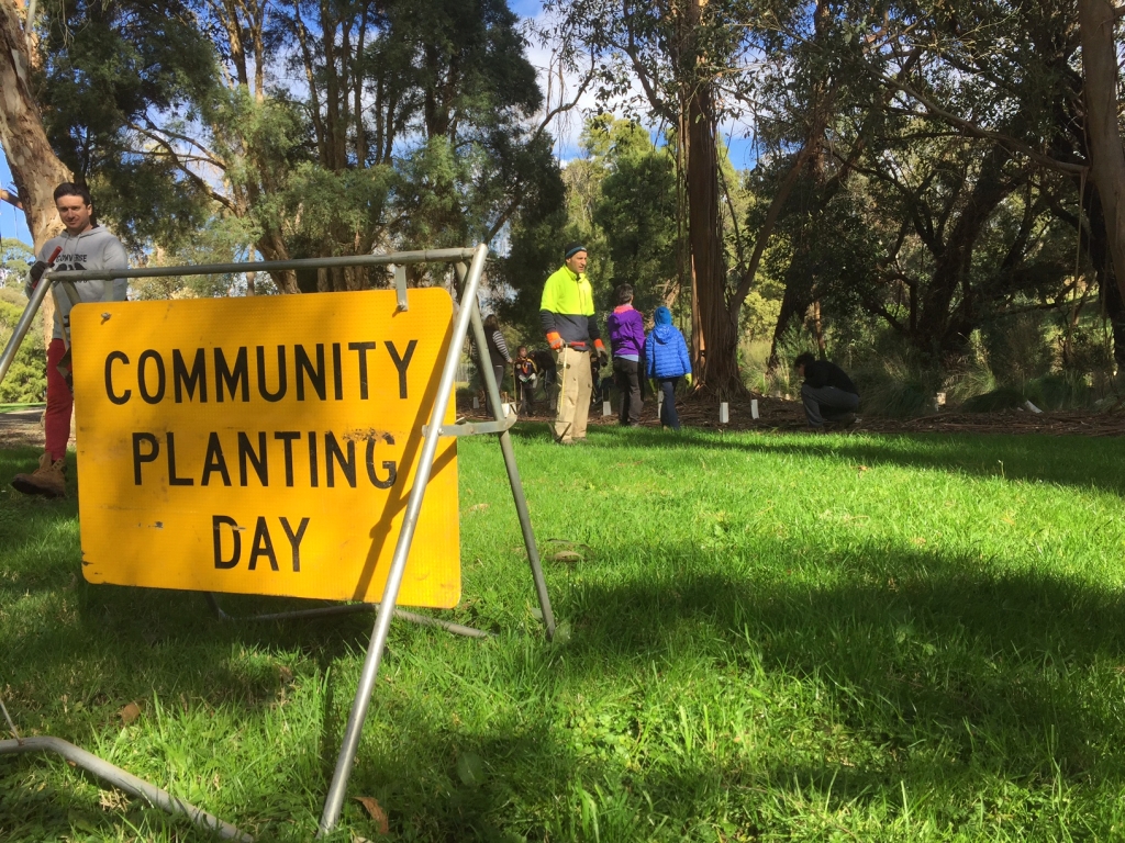 Community Day at Brooker Park. 